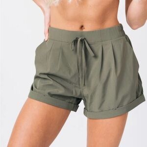 ZYIA ACTIVE Olive Green Women's Shorts